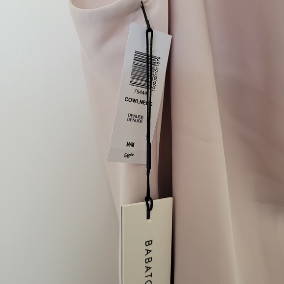 Aritzia Babaton Satin Cowlneck Camisole in Denude - Picture 3 of 3